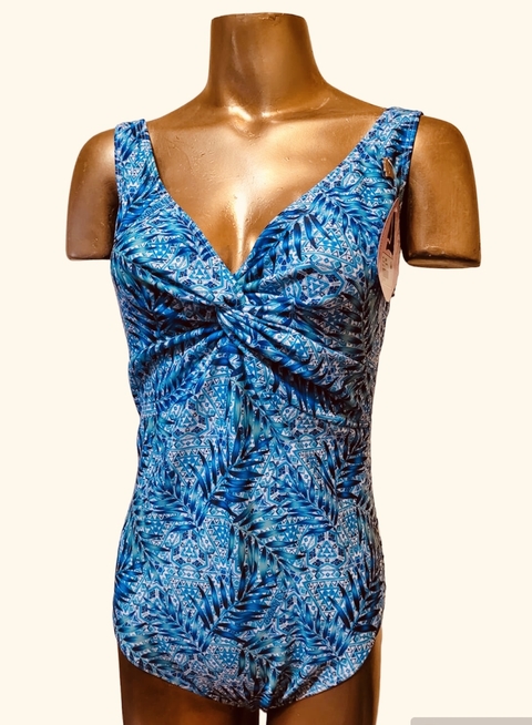 Malla Enteriza Lycra Dama Quickly - Talle 3 al 6 - E2800 Turquesa