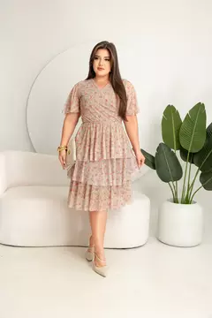 VESTIDO IRIS TULE ESTAMPADO - comprar online