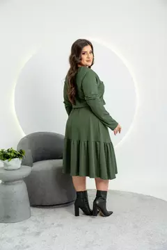 VESTIDO NOEMI - MALHA CANELADO - loja online