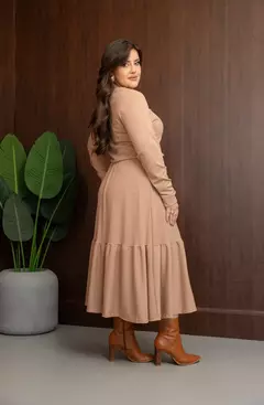 VESTIDO NOEMI - MALHA CANELADO