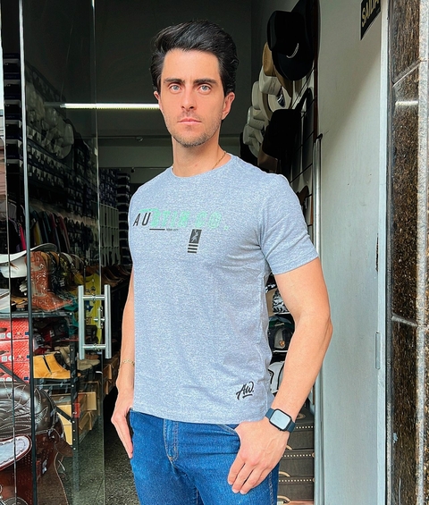 CAMISA MASCULINA AUSTIN WESTERN MESCLA ESTAMPADA