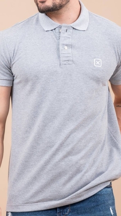 CAMISA GOLA POLO TXC MASCULINA SLIM ESTAMPADA MESCLA - comprar online