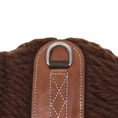 BARRIGUEIRA BOOTS HORSE FIO LÃ MARROM FIVELA COM ROLETE 30" - comprar online