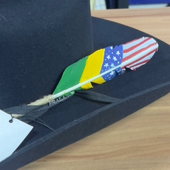 CHAPEU PRALANA JOURNEY FELT USA ABA 11 QUADRADA PRETO - comprar online