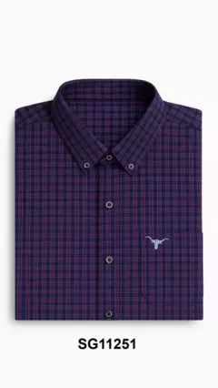 CAMISA MASCULINA XADREZ MANGA CURTA 100% ALGODÃO na internet