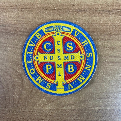 ADESIVO PARA CHAPÉU MEDALHA DE SÃO BENTO