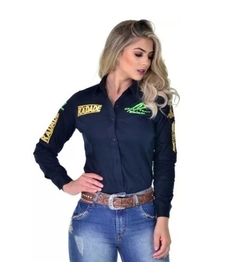 CAMISETE FEMININA RADADE GREEN TEAM MARINHO - comprar online