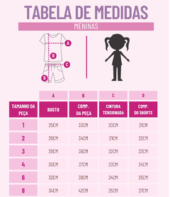 Pijama verão gatinha - loja online