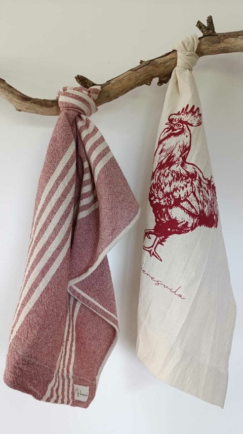 SET DE REPASADORES GALLO ROJO - comprar online