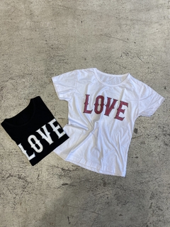 Remera strass LOVE - Aleváy