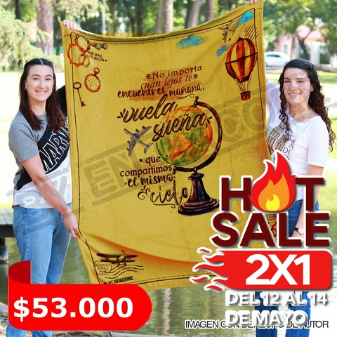 Mantas Soft OFERTA HOT SALE 2X1 Medida 1.20x1.50 mts - comprar online