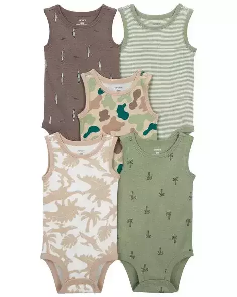 Kit Body Estampado Regata Carter´s