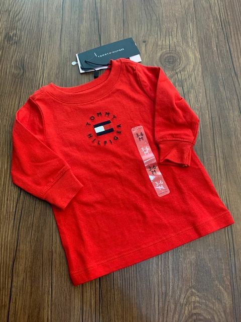 Camiseta Manga Longa Tommy Hilfiger