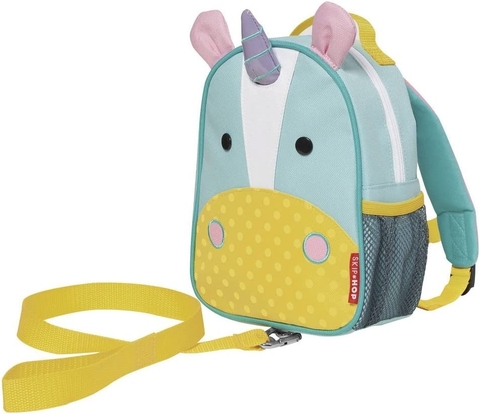 Mini mochila Skip Hop Unicórnio com guia