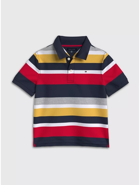 Camiseta Polo Estampada Tommy Hilfiger