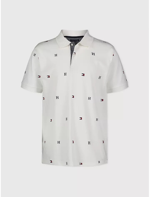 Camiseta Polo Estampada Tommy Hilfiger
