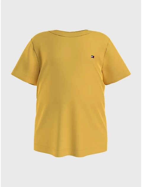 Camiseta básica Amarela Tommy Hilfiger