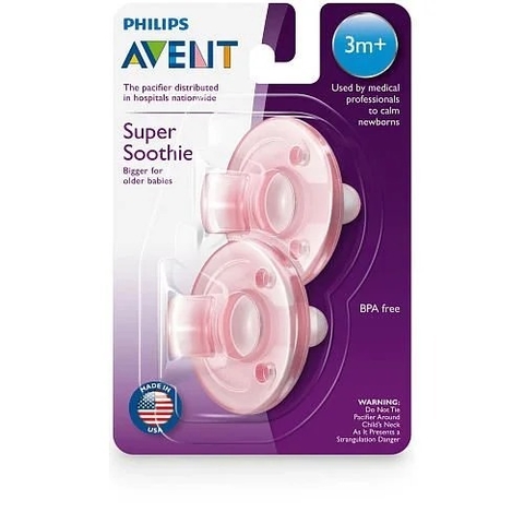 Kit 2 chupetas Avent Super Soothie