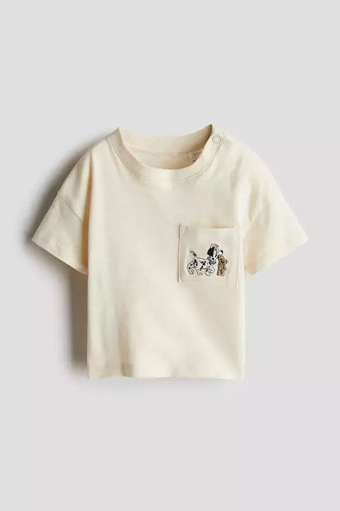 Remera dalmata c/bolsillo H&M