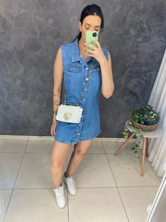 Vestido Magnólia Jeans - T-Closeth Moda Feminina