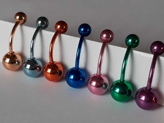 Banner de la categoría Ombligo Anodizado Liso !!