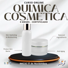 Curso Online QUÍMICA COSMÉTICA - Valor Inscripción - CURSO DE ESPECIALIZACIÓN - 3 meses - Valor Inscripción: - comprar online