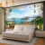 Papel de Parede Adesivo Paisagem Cortina Arandelas Para Decorar Quarto Sala e Ambientes
