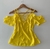 Blusa amarela - comprar online