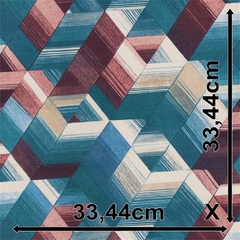 TECIDO VELUDO ESTAMPADO TREVISO-30 - loja online