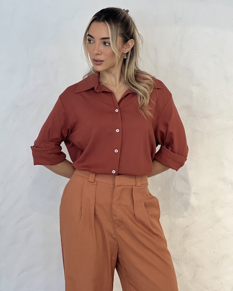 CAMISA ALA TERRACOTA