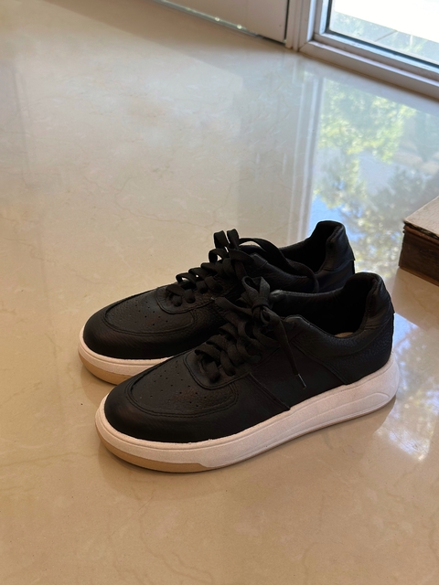 Zapatillas Mustang black Cuero 100%