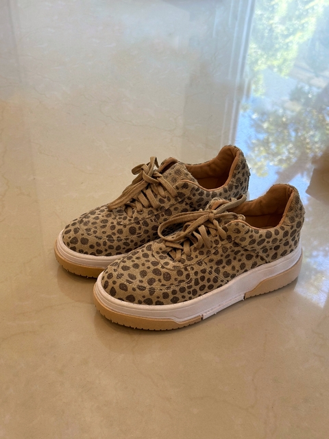 Zapatillas Mustang print Cuero 100%