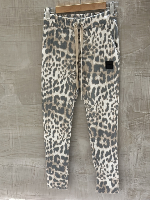 Babucha Nell leopardo waffle St Marie