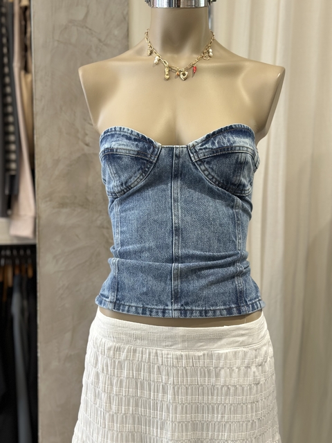 Corset denim Manier