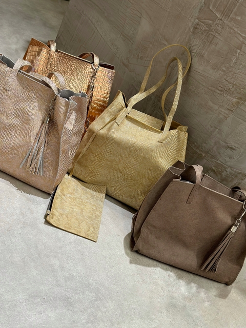 Bolso Atenas Cuero 100%