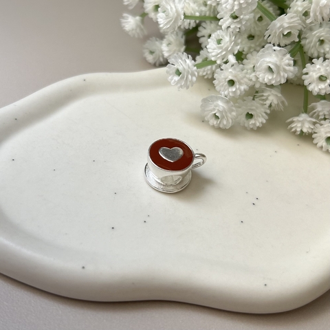 BERLOQUE XÍCARA DE CAFÉ COM CORAÇÃO