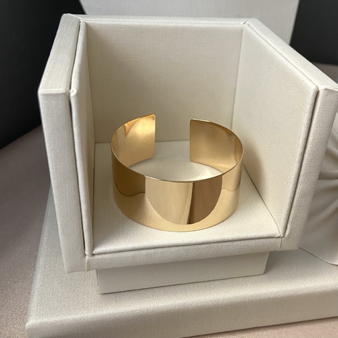 BRACELETE CHAPA GROSSA LISA