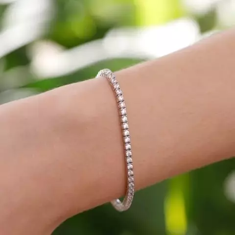 PULSEIRA PRATA 925 RIVIERA FINA 4 GARRAS/ 19 CM - comprar online