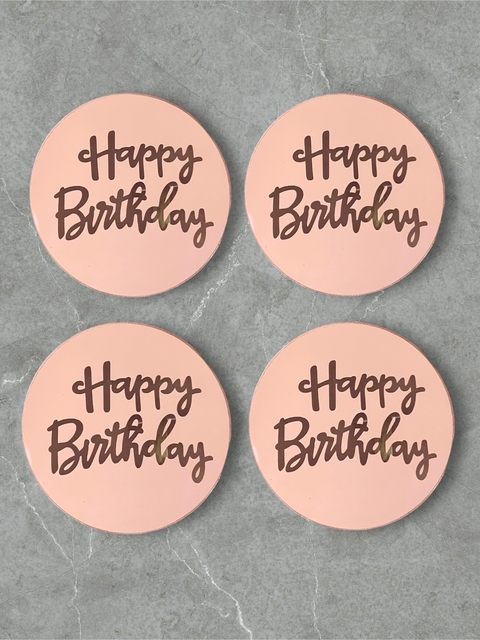 Kit Aplique (4 Peças) - Rosê