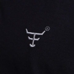 Camiseta Polo Masculina Texas Farm Preta CPM009.1 - Barcelos Country