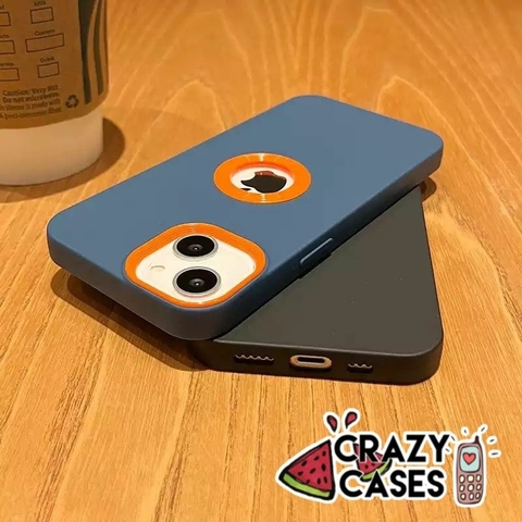 Blue & orange - silicon ip13 pro - comprar en línea