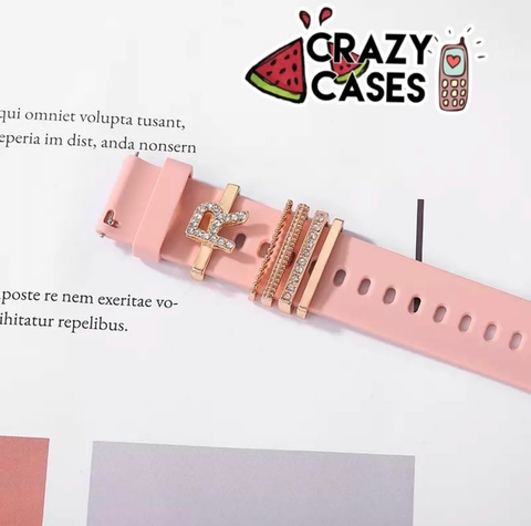 Charms Smartwatch- Chapa de Oro R