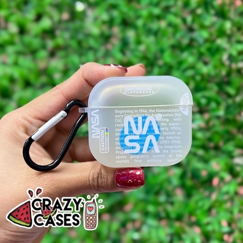 Case nasa transparente-airpods 3GEN
