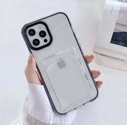 Uso rudo 360 Black tipo tarjetero ip 13 pro