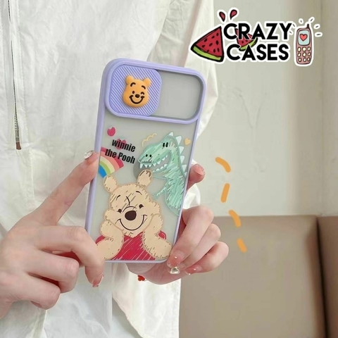 Winnie pooh - cubre cámara 3D ip13 pro