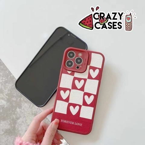 Case corazones blancos-13 pro
