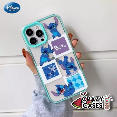 Uso Rudo 360 grados- Stitch blue ip 13 pro