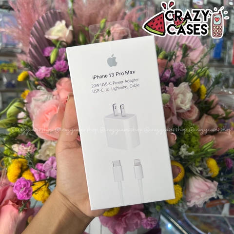 Cargador completo Apple 20W 1:1 LIGHTNING-C