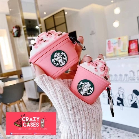starbucks Fresa case AirPods 1-2 GEN
