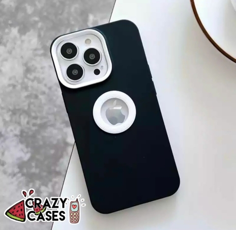 Black y white-silicon ip 13 pro